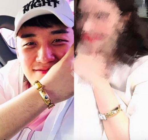 Postingan Seungri dan Yoo Hye Won