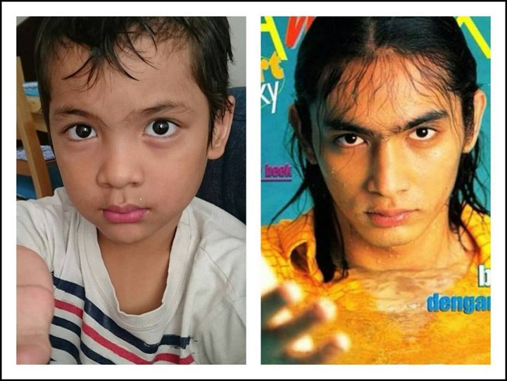 8 Anak Artis Mirip Potret Masa Kecil Orangtuanya Ada yang 