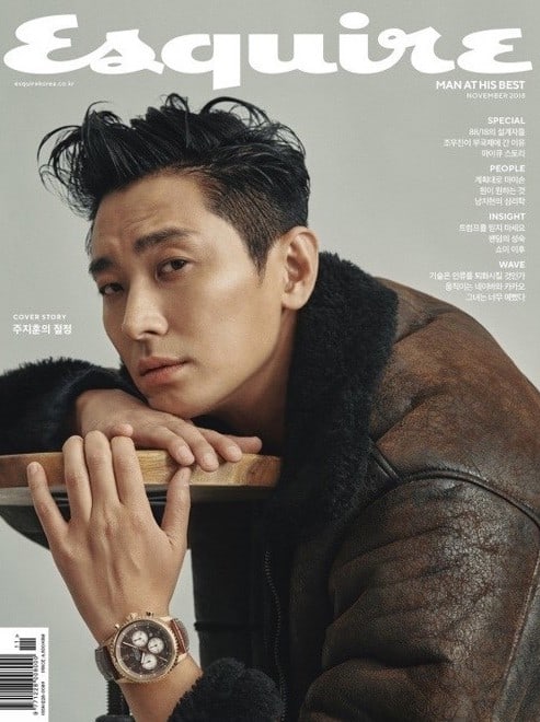 Joo Ji Hoon Jadi Cover Majalah Esquire