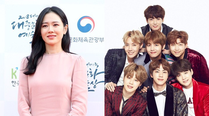 Foto: Sebut BTS di Korean Pop Culture Arts Awards, Son Ye Jin Bikin Jimin Cs Malu-Malu