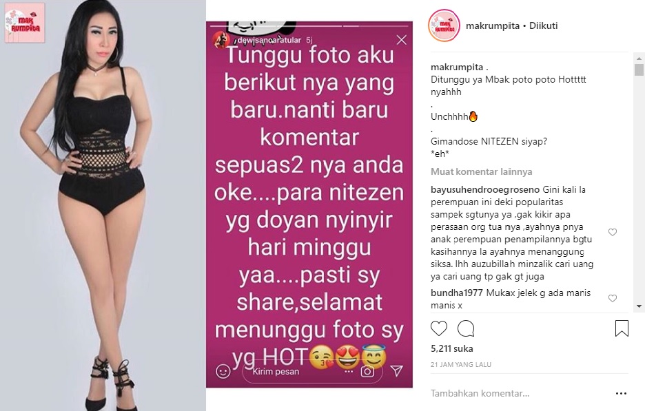 Dewi Sanca Siapkan Foto Hot