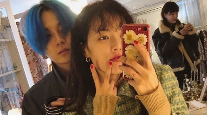 Foto: Semakin Mesra, HyunA dan E’Dawn Saling Menggoda dan Memuji di Live Instagram