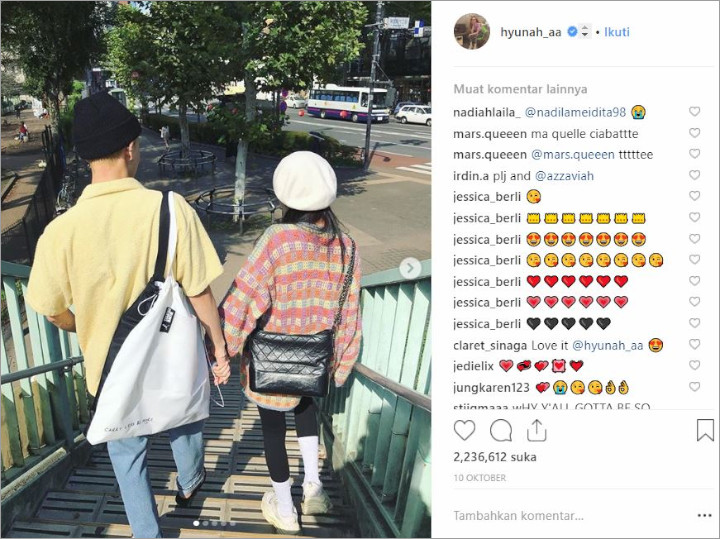 HyunA dan E'Dawn Menikmati Liburan di Jepang