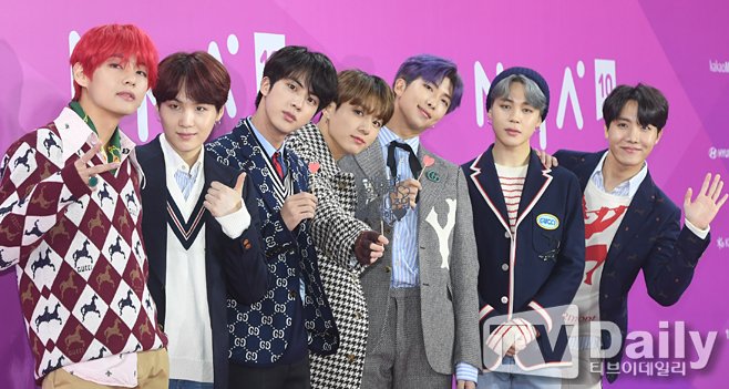 Bangtan Boys di di Melon Music Awards 2018