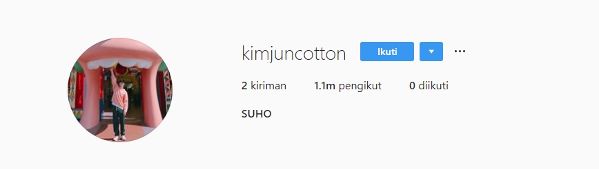 Instagram Suho EXO