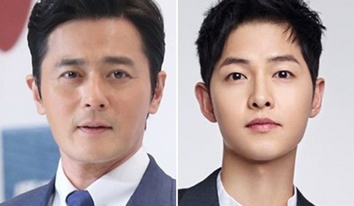 Foto: Segera Comeback Drama, Song Joong Ki dan Jang Dong Gun Hadiri Acara Pembukaan Syuting ‘Aseudal’