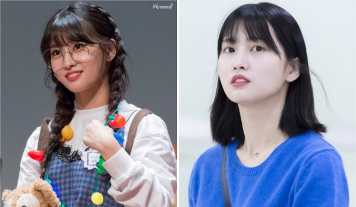 Momo Twice Masih Menawan Meski Tanpa Makeup.