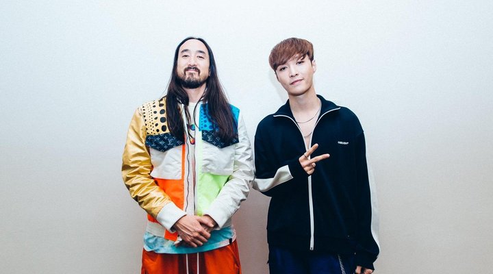 Foto Bareng Usai Konser di Tiongkok, Fans Ingin Lay dan Steve Aoki