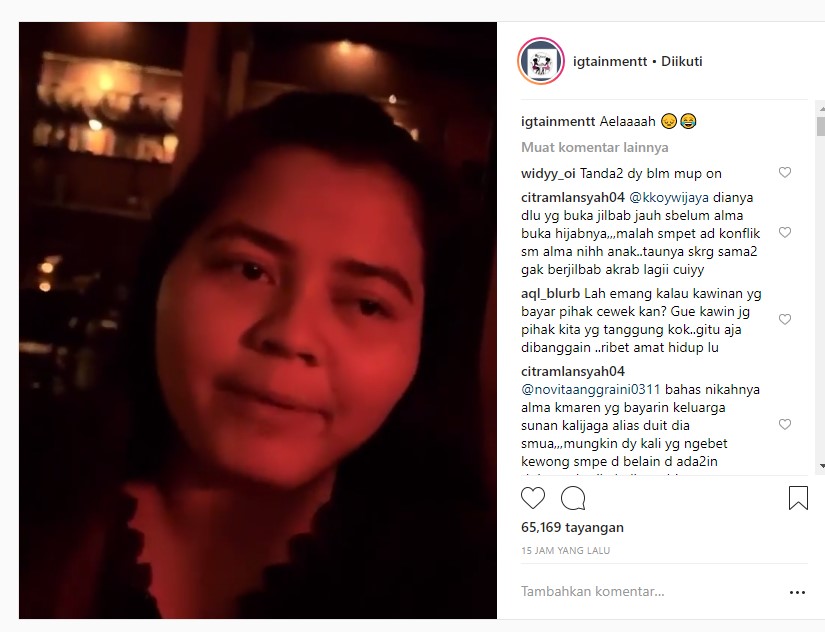 PSalmafina Sunan Ungkit Biaya Pernikahan dengan Taqy Malik