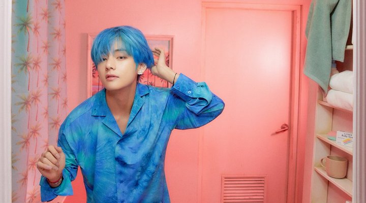 Super Tampan Foto Konsep Terbaru V BTS Untuk Album 