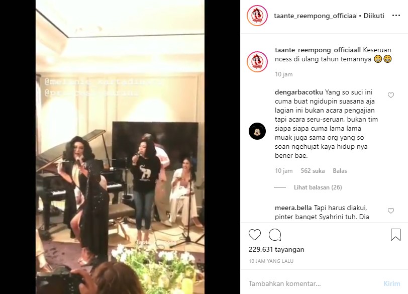 Syahrini Dicibir Gara-Gara Jadikan \'Biji\' Sebagai Lelucon