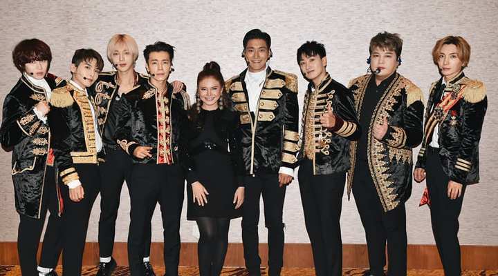 Foto: Nyanyikan Lagu 'Tegar', Rossa dan Super Junior Sukses Bius Netter