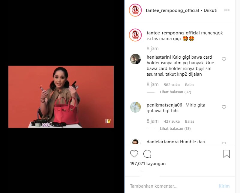 Isi Tas Nagita Slavina Dibongkar, Netter Malah Singgung Nama Barbie Kumalasari