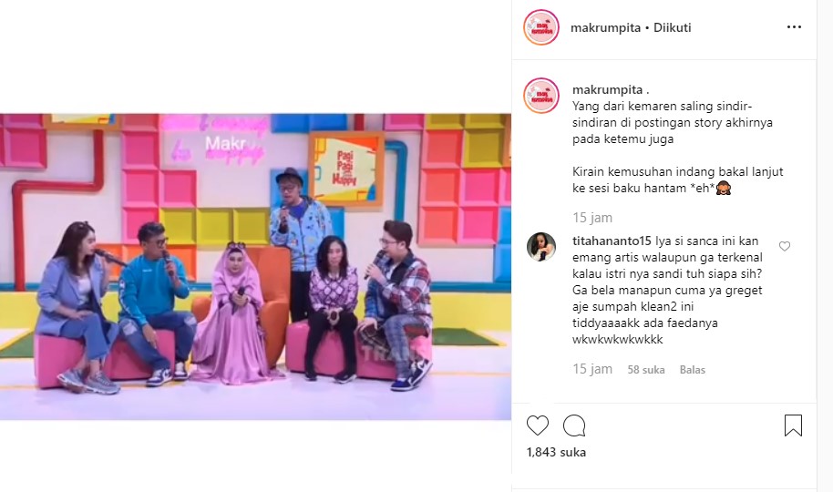 Kompak Ogah Berdamai, Dewi Sanca dan Istri Sandy Tumiwa Kembali \'Perang\' Bikin Muak