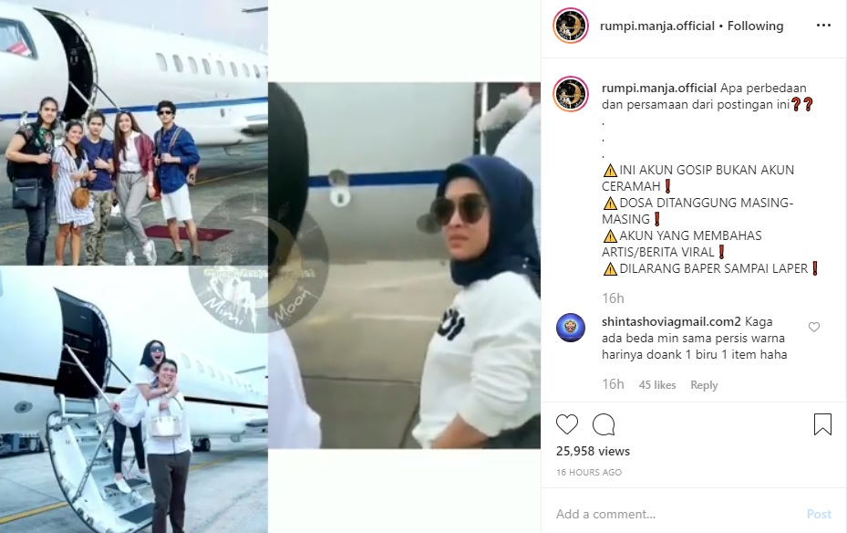Ngaku Kerap Pakai Jet Pribadi Mertua Syahrini Justru Ketahuan Rental Milik Maia Estianty Ngaku Kerap Pakai Jet Pribadi Mertua Syahrini Justru Ketahuan Rental Milik Maia Estianty