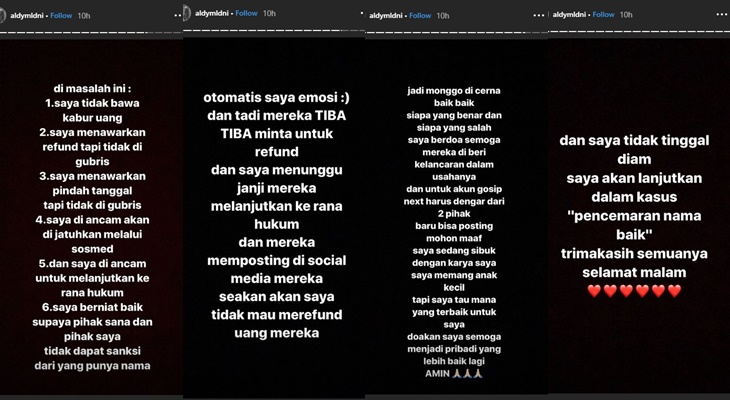 Aldi Maldini Bersitegang dengan Klinik Kecantikan Gara ...