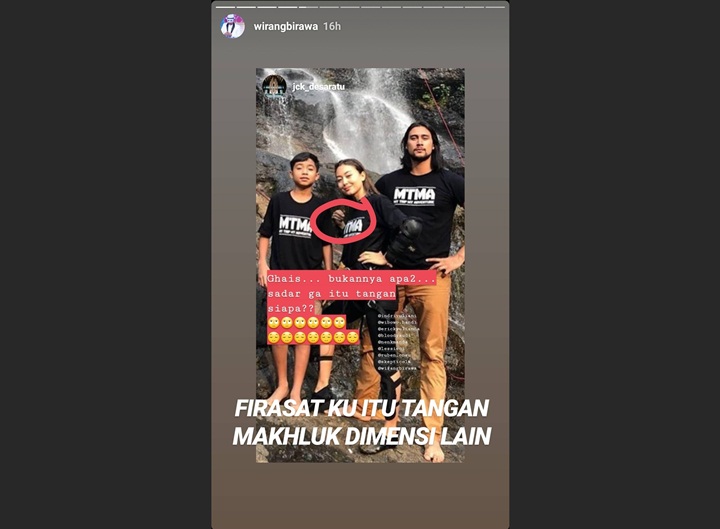 Viral Penampakan Tangan 'Zombie' di Foto Betrand Putra Ruben, Wirang Birawa Bikin Merinding