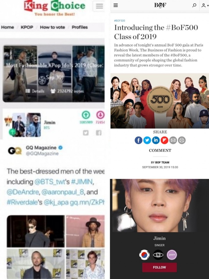 Diakui Sebagai Ikon Mode, SJ Group Beberkan Pengaruh Jimin BTS Pada Industri Fashion