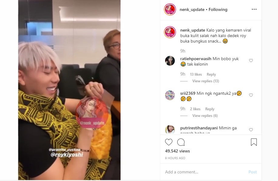 Robby Purba Mendadak Samakan Roy Kiyoshi dengan Nia Ramadhani, Ada Apa?