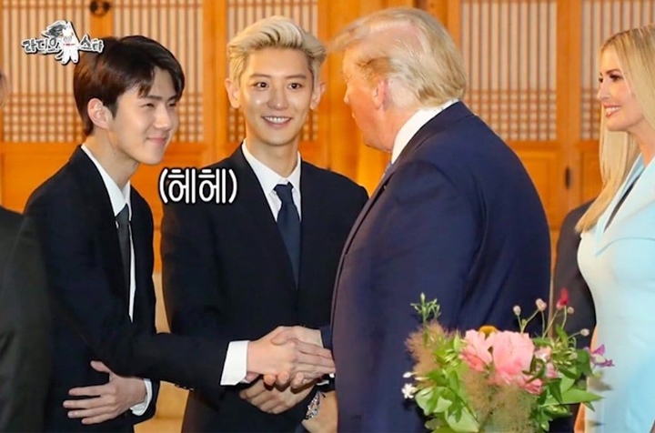 Ngaku Jari Tangan Patah, Lucunya Sehun EXO Ceritakan Momen Salaman Bareng Donald Trump