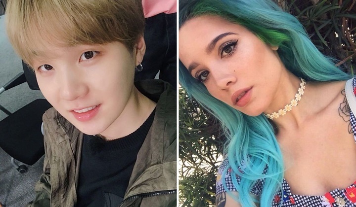 Akhirnya Dirilis, Kolaborasi 'Apik' Suga BTS dan Halsey Bikin Merinding