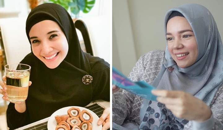 Zaskia Sungkar dan Dewi Sandra Pose Bareng 2 Bumil Cantik, Auto Banjir Doa dari Rekan Artis