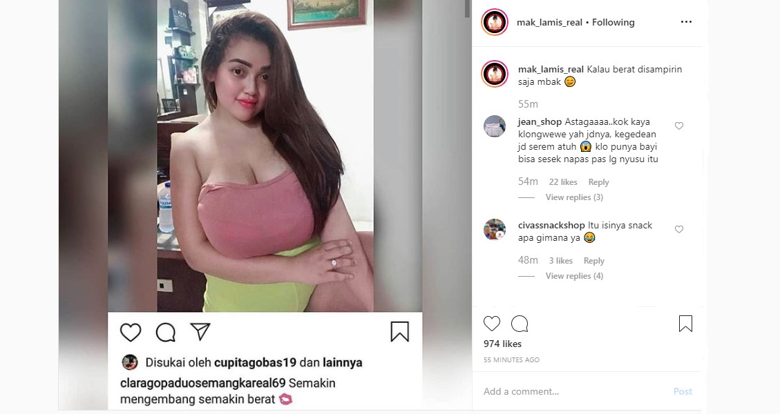 Clara Duo Semangka Curhat Buah Dada Alami Perubahan Malah Jadi Bahan Cemooh