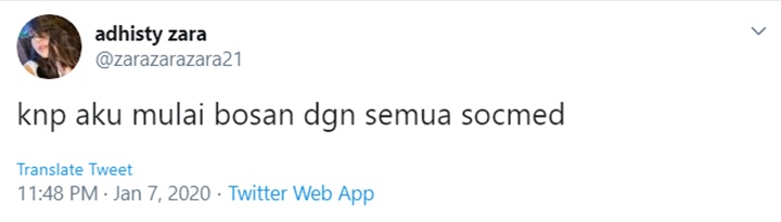 Zara Eks JKT48 Akui Bosan Dengan Sosmed, Ada Apa?