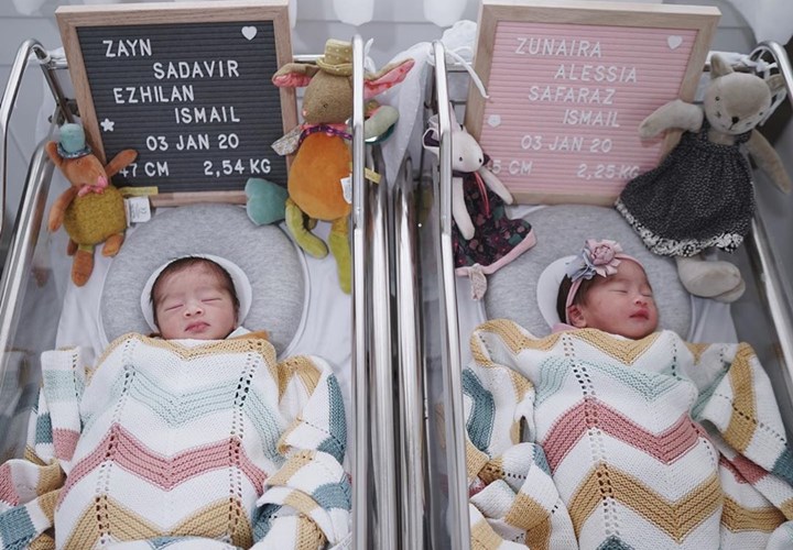 Bayi Kembar Syahnaz Sadiqah yang Telah Dinanti Seluruh Indonesia Lahir