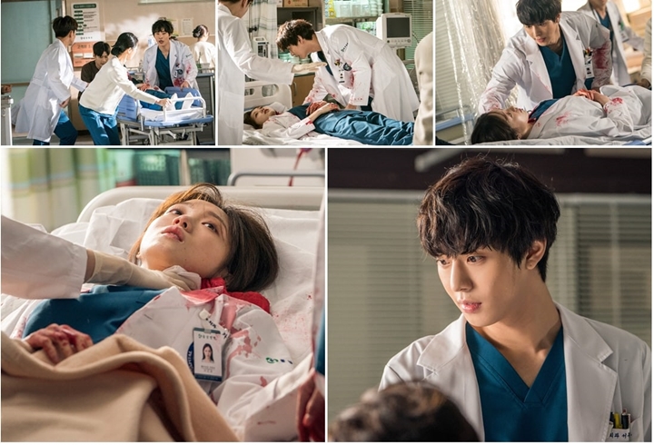 Berlumur Darah, Lee Sung Kyung Dan Ahn Hyo Seop Alami Situasi Menyedihkan di \'Dr. Romantic 2\'