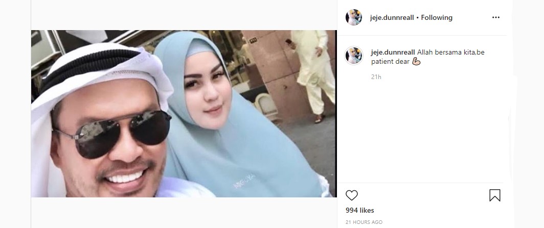 Makin Sering Dihujat, Jennifer Dunn Pilih \'Acuh\' Bagikan Potret Mesra Bareng Suami