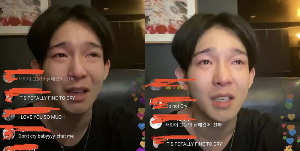 Nam Tae Hyun Nangis di Live Instagram Hingga Bikin Fans Khawatir