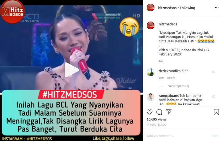 BCL Nyanyi Lagu Soulmate di Indonesian Idol