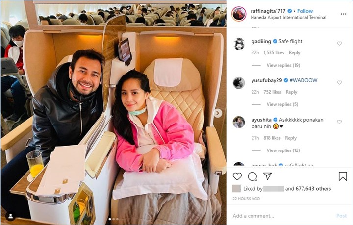 Raffi Ahmad dan Nagita Slavina Akhirnya Berduaan, Ayushita Ikut ‘Girang