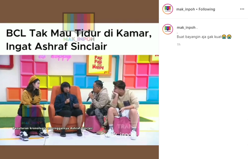 Kondisi Terbaru BCL Diungkap Sahabat, Istri Ashraf Sinclair Trauma Berat Sampai Takut Tidur di Kamar