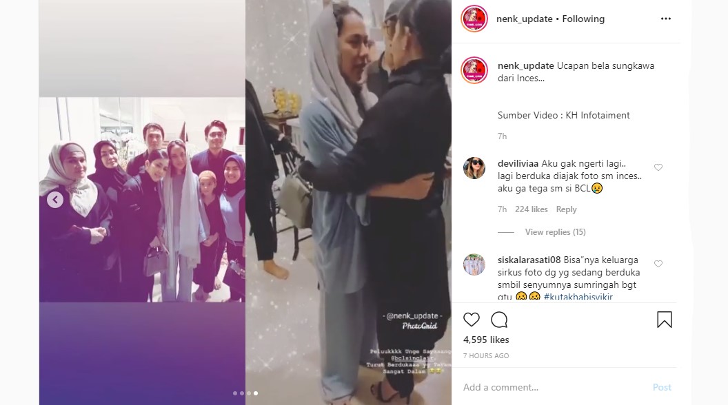 Hadiri Tahlilan Ashraf Sinclair, Syahrini Malah Tuai Nyinyiran Karena Ini