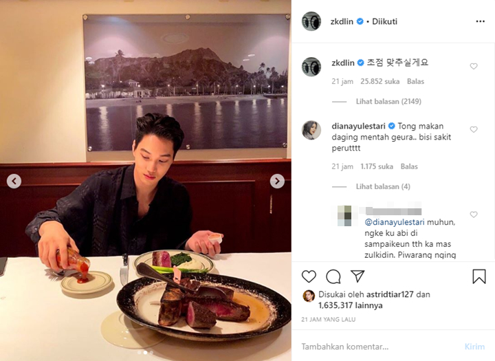Kai EXO Asyik Makan Daging Mentah di Restoran, Artis Tanah Air Ini Gercep Beri Peringatan