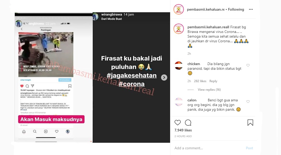 Peramal Wirang Birawa Prediksi Ini Soal Corona di Indonesia, Tuai Respons Tak Terduga