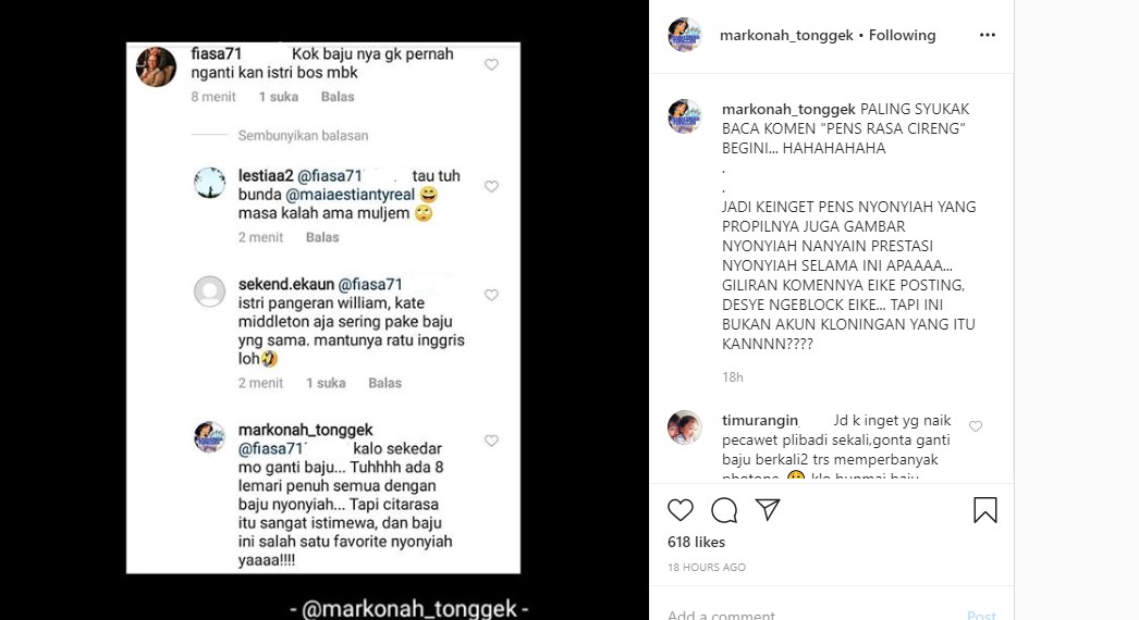 Maia Estianty Disindir Tak Pernah Ganti Baju, Fans Beri Pembelaan Hingga Seret Nama Syahrini