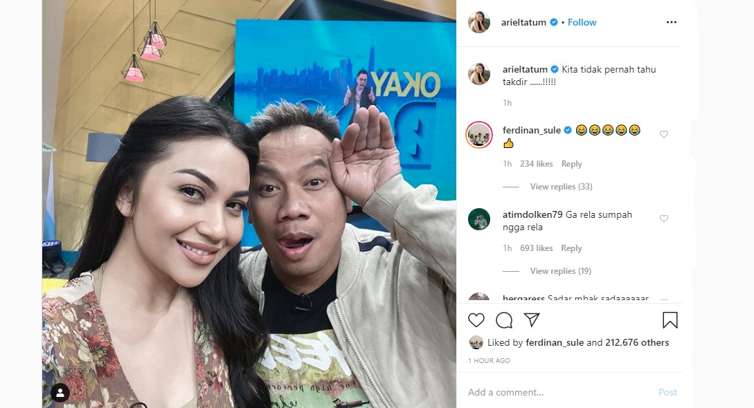 Ariel Tatum Pamer Foto Bareng Artis Ini Sambil Singgung Soal Takdir, Langsung Bikin Heboh