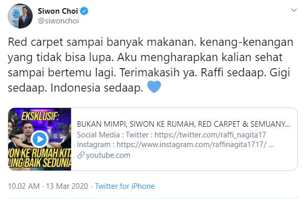 Siwon Makin Dipuji Bak Orang Lokal Oleh Fans Tanah Air Gara-Gara Ini