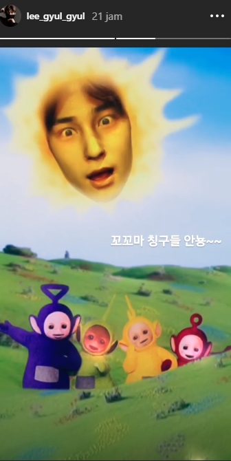 Lee Hangyul edit video Teletubbies bikin ngakak