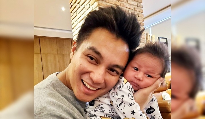 Aksi Kiano Menguap Ditiru Baim  Wong  Sang Ayah  Tuai Reaksi 