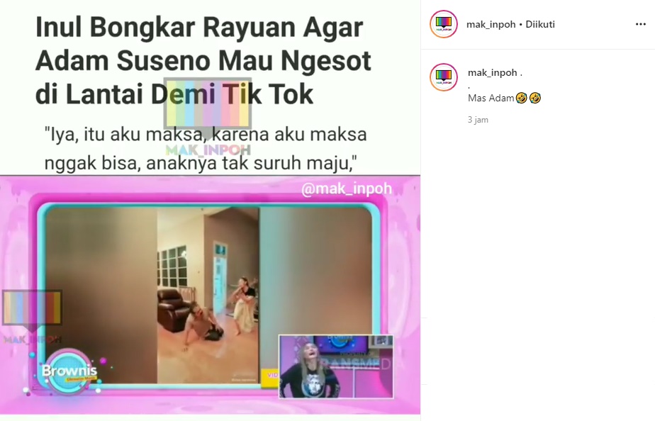 Inul Daratista Akhirnya Bongkar Rahasia Sukses Bikin Imej Garang Suami ‘Luntur’ Saat Main TikTok