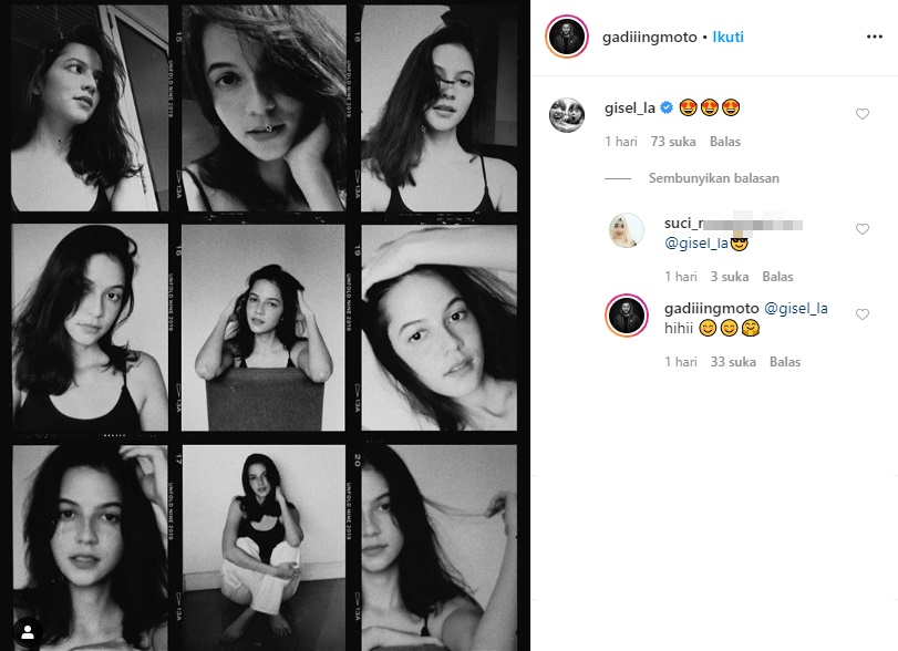 Juria Hartmans Jadi Model Virtual Photoshoot Gading Marten, Gisella Anastasia Ikut Kesengsem