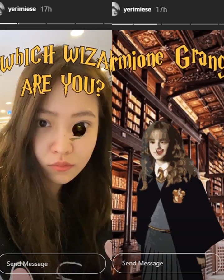 Yeri Red Velvet Coba Filter Kamera, Karakter ‘Harry Potter’ Ini Paling Cocok Dengan Dirinya