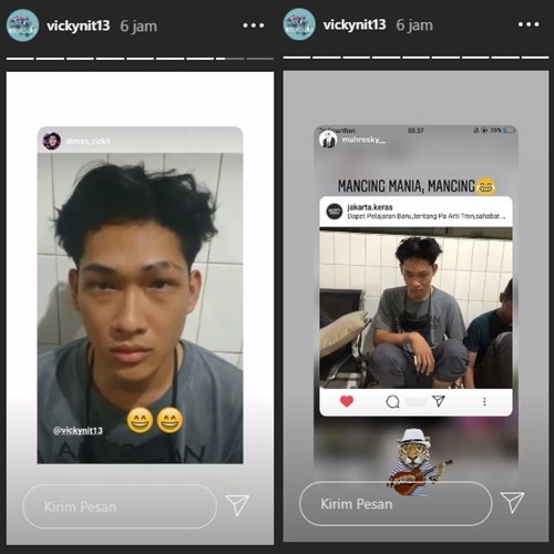 Pelarian YouTuber Ferdian Paleka Berakhir, Begini Reaksi Girang Vicky Nitinegoro
