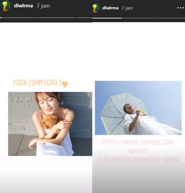 YooA Oh My Girl Cover \'Eight\', IU Sampai Ikut Promosikan Via Instagram