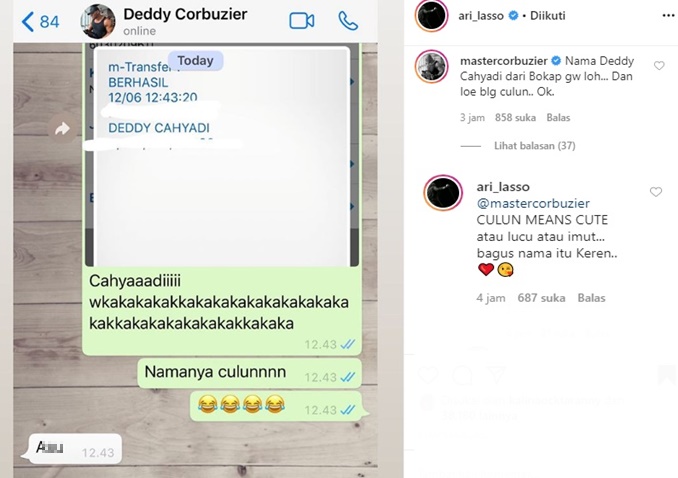 Nama Aslinya Diungkap Ari Lasso, Deddy Corbuzier Langsung ‘Ngegas’