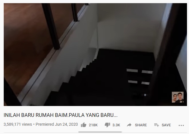 Getol Cari Rumah Baru untuk Paula Verhoeven, Desain Unik Hunian Ini Bikin Baim Wong Jatuh Hati